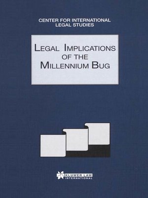 cover image of Legal Implications of the Millenium Bug